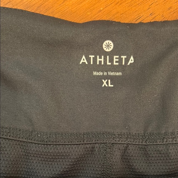 Athleta Black Pleated Skirt Size XL - Picture 3 of 9